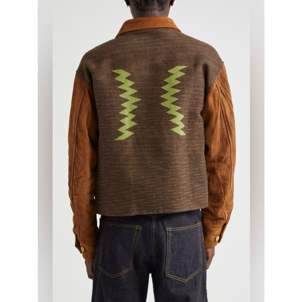 Visvim Stanza Jacket In Brown